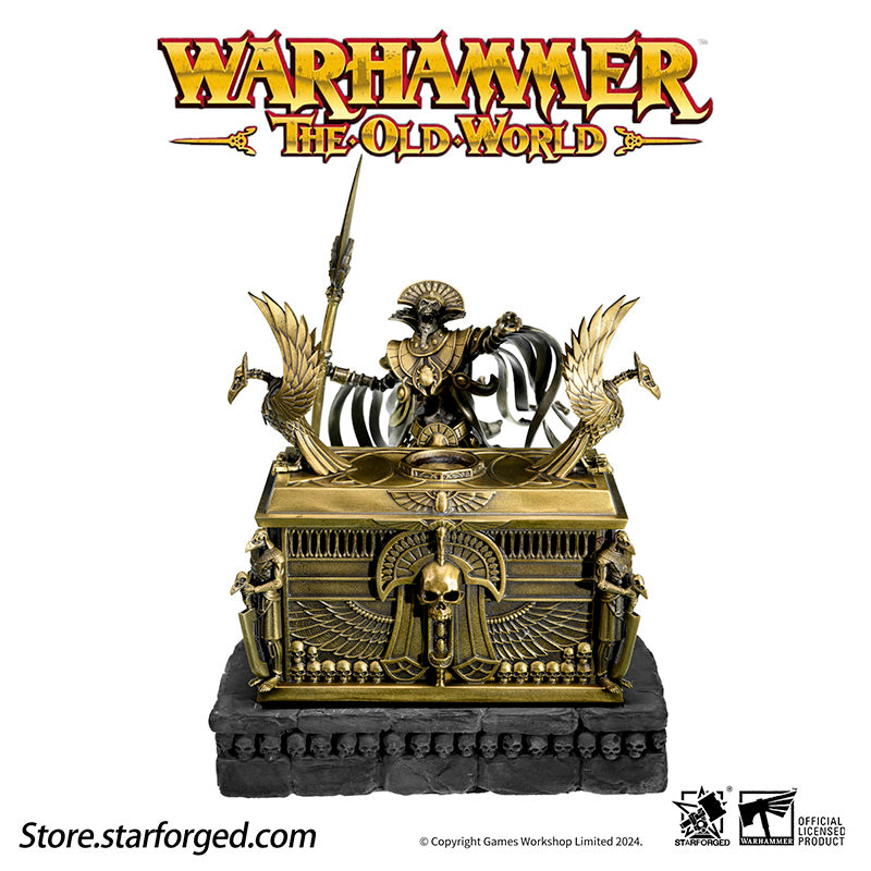 Starforged The Old World Warhammer Casket of Souls Incense Burner Tomb King dynasty Lords Aromatherapy Diffuser Other